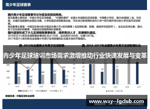 青少年足球培训市场需求激增推动行业快速发展与变革